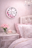 Wall Clock - Dreams Come True - Paris Dreams - Pink
