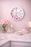 Wall Clock - Dreams Come True - Paris Dreams - Pink