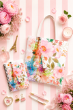 Paris Pink Watercolor - Tote Bag