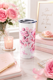 Rosabella Bloom - White - Tumbler 20oz
