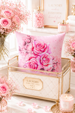 Square Pillow - Rosabella Bloom - Pink