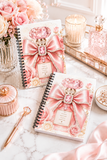 Rosabella Diamond Blush - Spiral Notebook