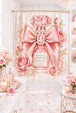 Rosabella Diamond Blush - Shower Curtains