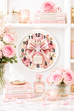 Rosabella Diamond Blush - Wall Clock