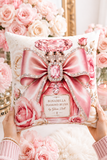 Rosabella Diamond Blush - Square Pillow
