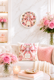 Rosabella Diamond Blush - Wall Clock