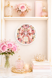 Rosabella Diamond Blush - Wall Clock