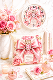 Rosabella Diamond Blush - Wall Clock