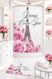Dreams Come True - Paris Dreams Pink - Bath Mat