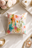 Paris Pink Watercolor - Square Pillow