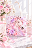 Blushing Lavender Equestrian Horse - Tote Bag