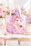 Blushing Lavender Equestrian Horse - Tote Bag