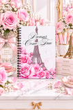 Dreams Come True - Paris Dreams - Pink - Spiral Notebook