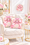 Rosabella Diamond Blush - Wall Clock