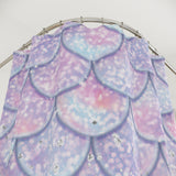 Shower Curtains-Mermaid Scales-Pink Purple Glitter Sparkles