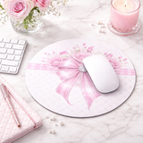 Pink Couture Diamond Bow - Mouse Pad