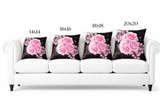 Wall Clock - Rosabella Bloom - Black