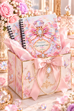 Opal Starlight Couture Perfume Bottle | Enchanted Birthstone Collection | October - Spiral Notebook
