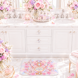 Opal Starlight Couture Perfume Bottle | Enchanted Birthstone Collection | October - Bath Mat