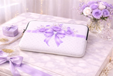 Purple Couture Diamond Bow - Laptop Sleeve
