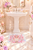 Opal Starlight Couture Perfume Bottle | Enchanted Birthstone Collection | October - Bath Mat
