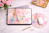 Paris Pink Watercolor - Laptop Sleeve