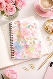 Paris Pink Watercolor - Spiral Notebook