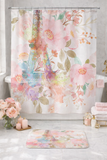 Paris Pink Watercolor - Shower Curtains