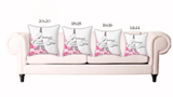 Square Pillow - Dreams Come True - Paris Dreams - Pink
