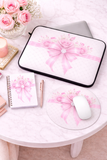 Pink Couture Diamond Bow - Laptop Sleeve