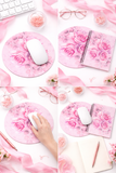 Mouse Pad - Rosabella Bloom - Pink