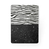 Clipboard-Glam Purple Bow-Zebra-Black Glitter