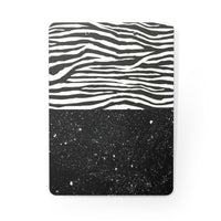 Clipboard-Glam Red Bow-Zebra-Black Glitter