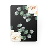 Clipboard-White Rose-Black