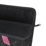 Laptop Sleeve-Glam Pink Bow-Zebra-Black Glitter