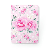 Clipboard-Magenta Pink Floral-White Polka Dots-Pink